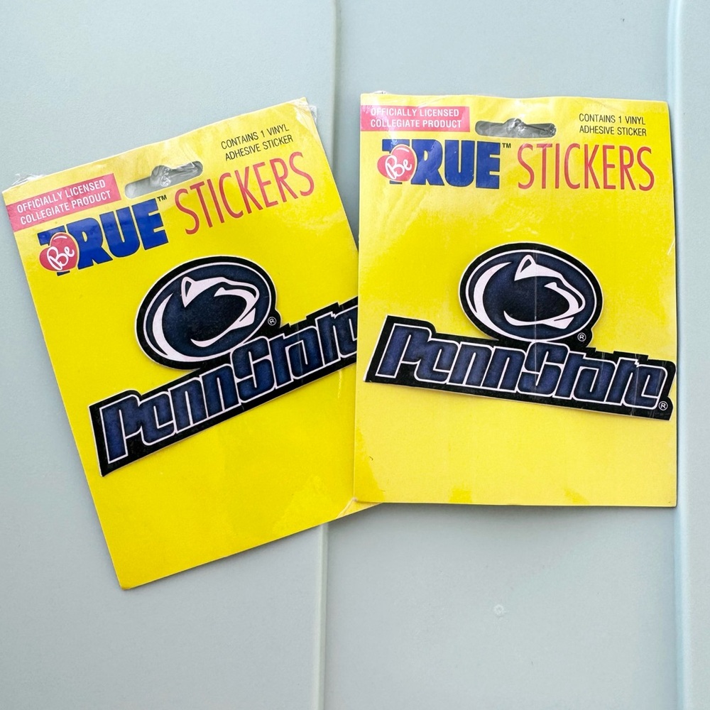 Vintage NIP 1994 Penn State Adhesive Vinyl Stickers